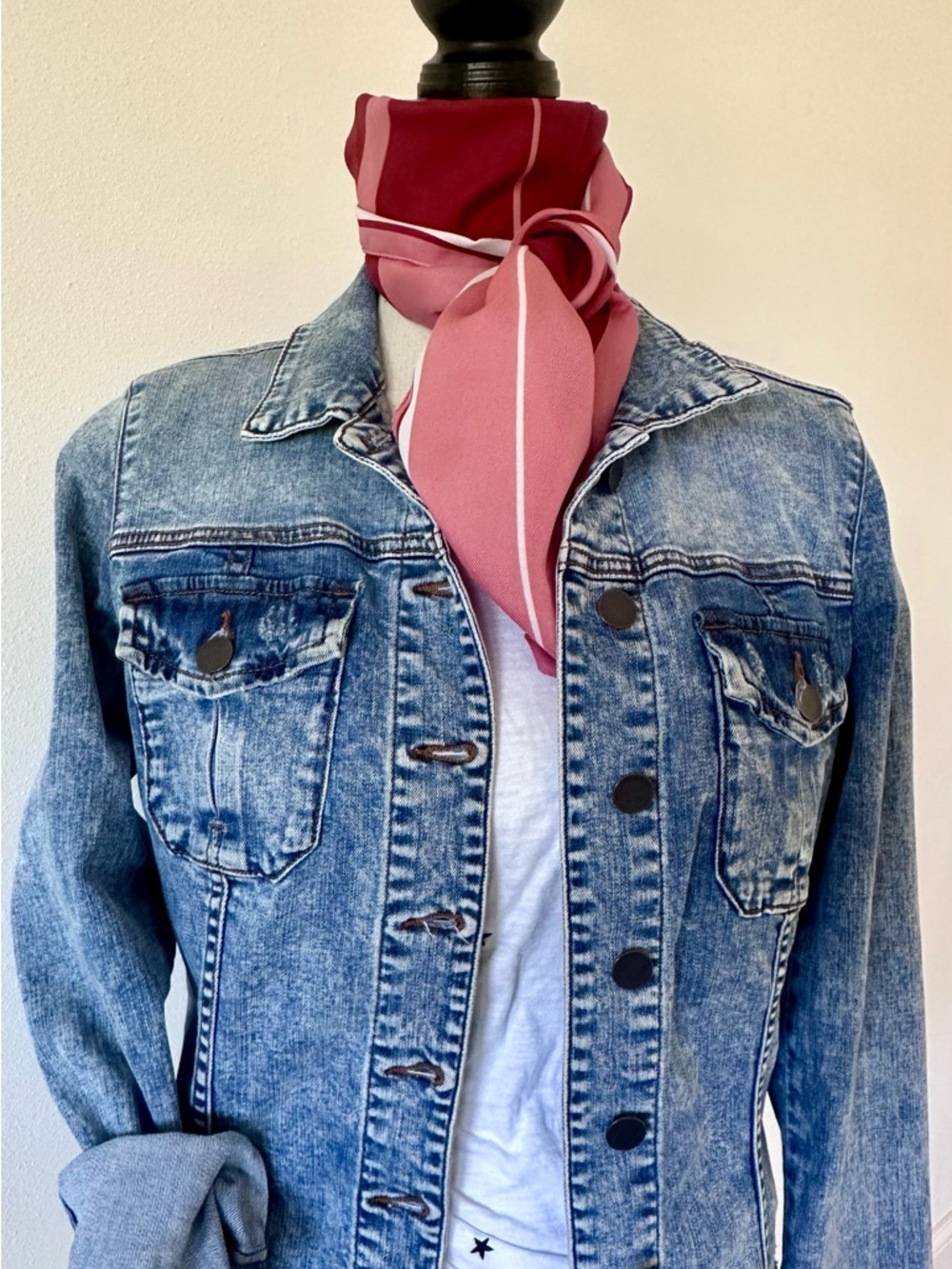 Kut from the Kloth Kara Denim Jacket, Size Small, Excellent Condition